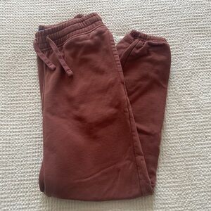 Old Navy Unisex Desert Mauve Cotton Joggers Size S.